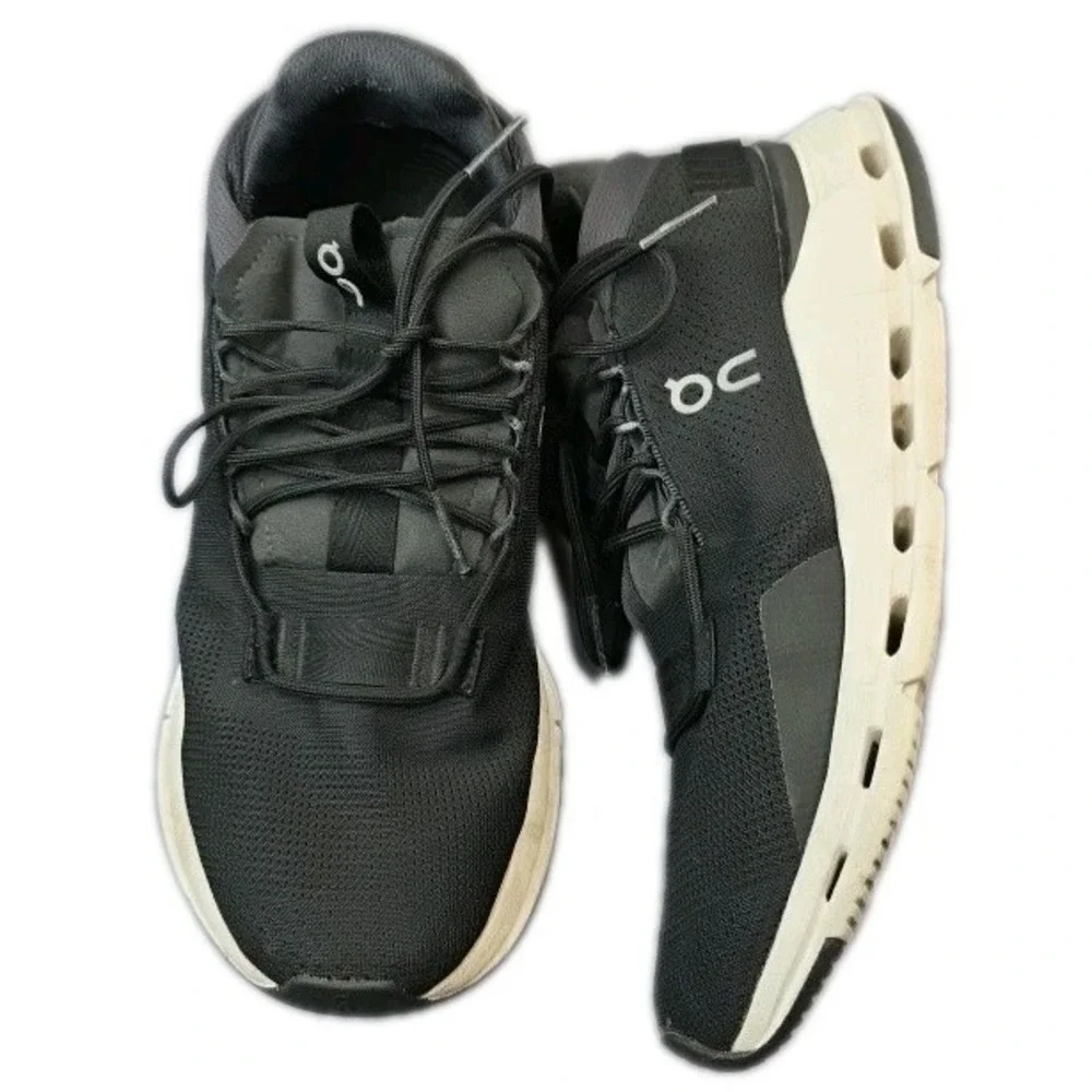OnCloud CloudNova Running Sneakers Men's Size W10 Phantom White 26.99113Athletic